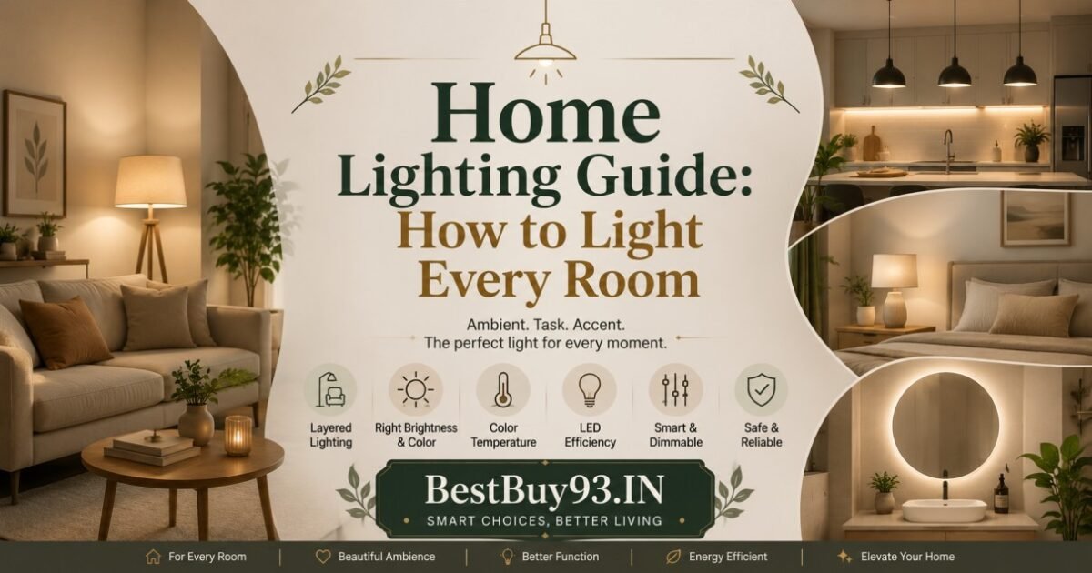 Home Lighting Guide How to Light Every Room FI