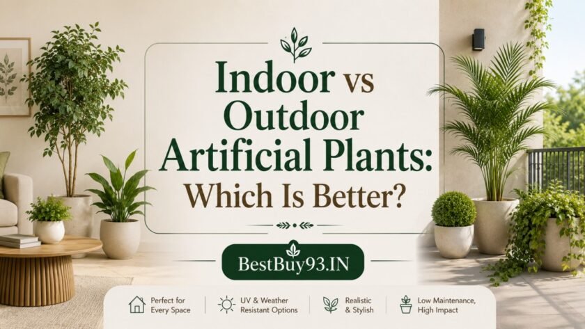 Indoor vs Outdoor Artificial Plants: Which Is Better? 1 Indoor vs Outdoor Artificial Plants Which Is Better FI