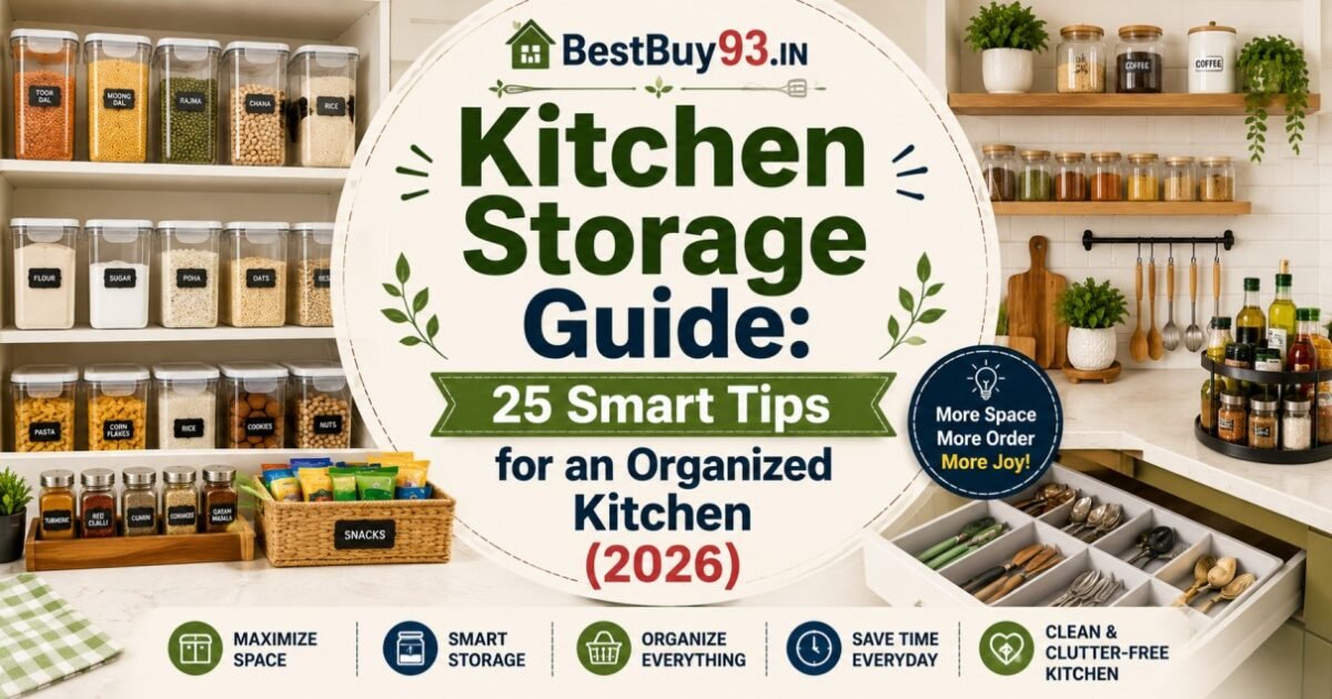 Kitchen Storage Guide 25 Smart Tips for an Organized Kitchen (2026) FI