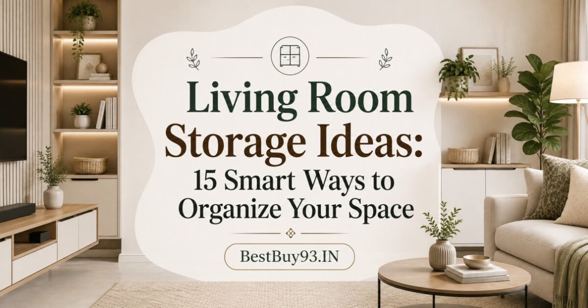Living Room Storage Ideas 15 Smart Ways to Organize Your Space FI