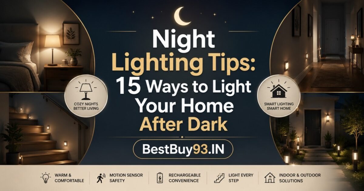 Night Lighting Tips 15 Ways to Light Your Home After Dark FI