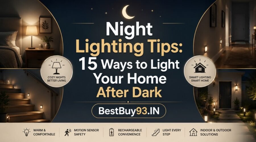 Night Lighting Tips: 15 Easy Ideas 21 Night Lighting Tips 15 Ways to Light Your Home After Dark FI