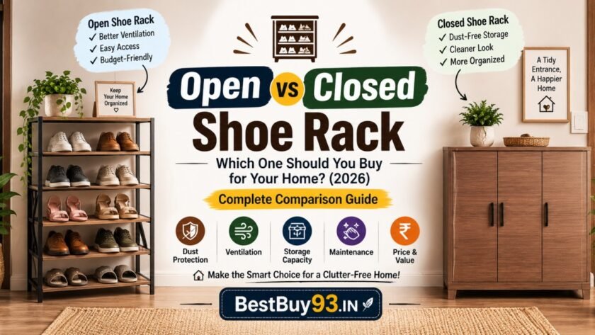Open vs Closed Shoe Rack for Your Home? 1 Open vs Closed Shoe Rack for Your Home FI