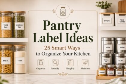 Pantry Label Ideas 25 Smart Ways to Organize Your Kitchen FI