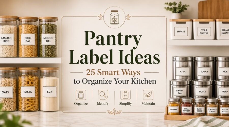 Pantry Label Ideas 25 Smart Ways to Organize Your Kitchen FI