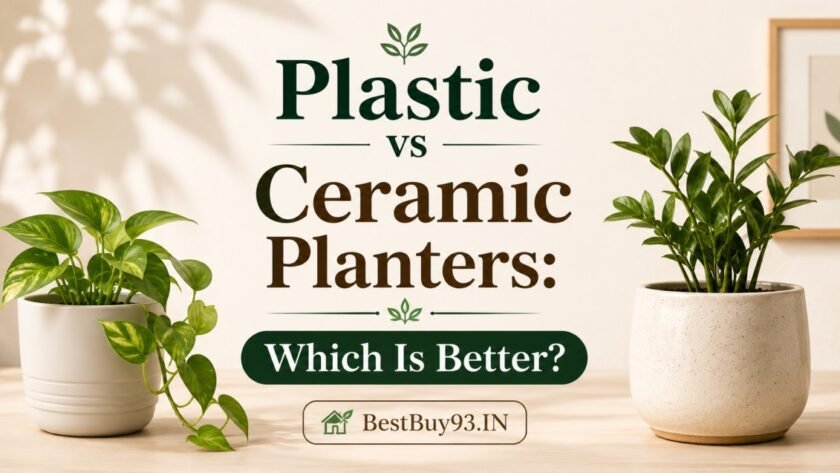 Plastic vs Ceramic Planters Which Is Better FI