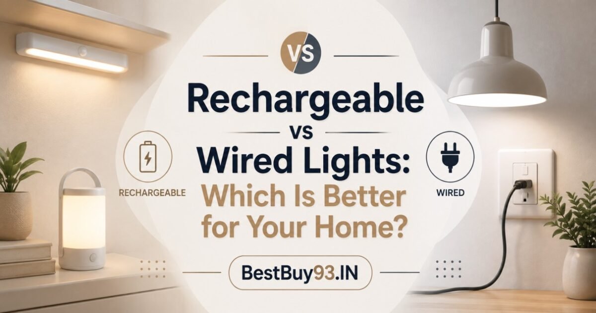 Rechargeable vs Wired Lights Which Is Better for Your Home FI
