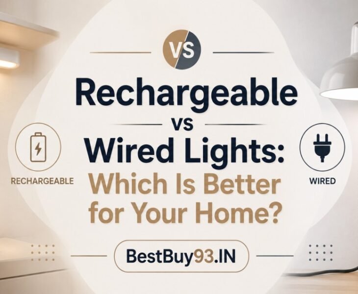 Rechargeable vs Wired Lights: Which One Is Better? 2 Rechargeable vs Wired Lights Which Is Better for Your Home FI