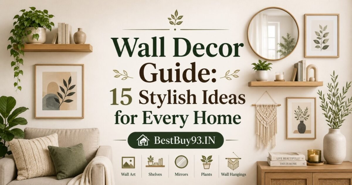 Wall Decor Guide 15 Stylish Ideas for Every Home FI