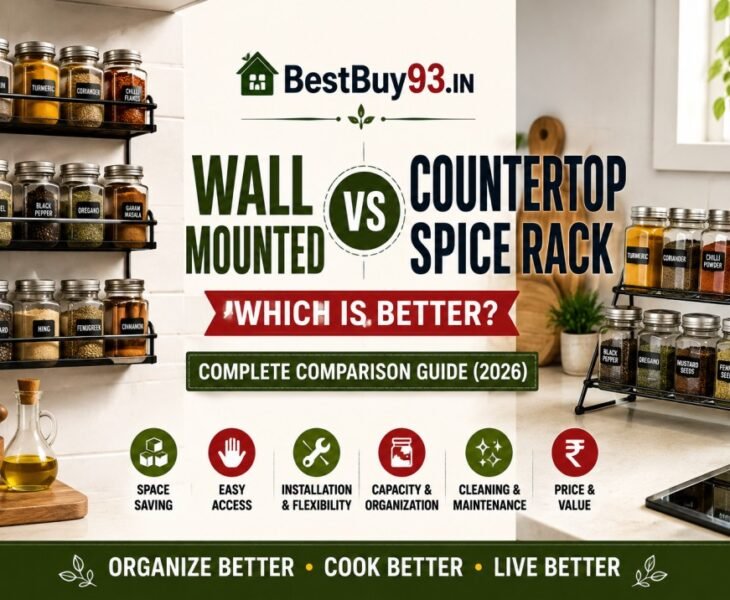 Wall Mounted vs Countertop Spice Rack Which Is Better (2026) FI
