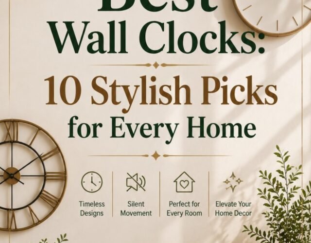 Best Wall Clocks 10 Stylish Picks for Every Home Insta Story Size