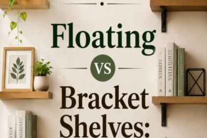 Floating vs Bracket Shelves Which Is Better Insta Story Size