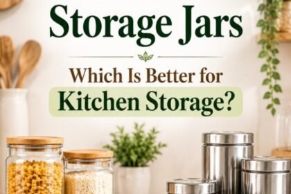 Glass vs Steel Storage Jars Which Is Better for Kitchen Storage Insta Story Size