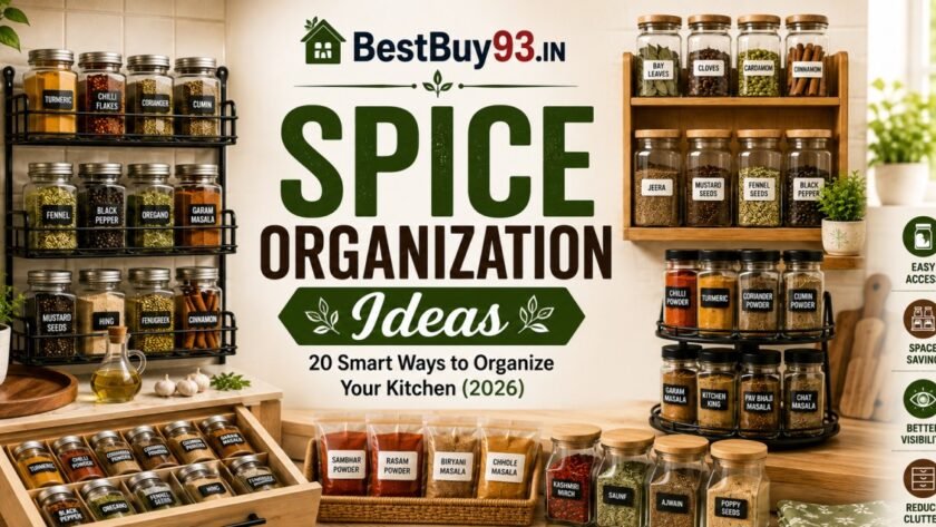 Spice Organization Ideas: Smart Kitchen Tips 1 Spice Organization Ideas Smart Ways to Organize Your Kitchen (2026) FI