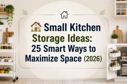 Small Kitchen Storage Ideas: 25 Smart Ways to Maximize Space (2026)