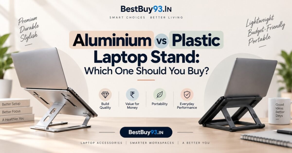 Aluminium vs Plastic Laptop Stand Which One Should You Buy FI