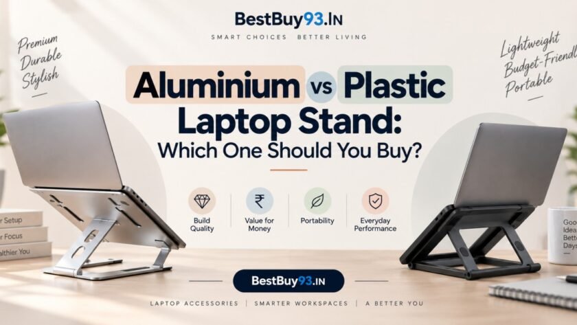 Aluminium vs Plastic Laptop Stand Which One Should You Buy FI