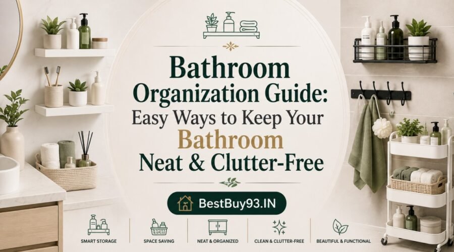 Bathroom Organization Guide Easy Ways to Keep Your Bathroom Neat & Clutter-Free FI