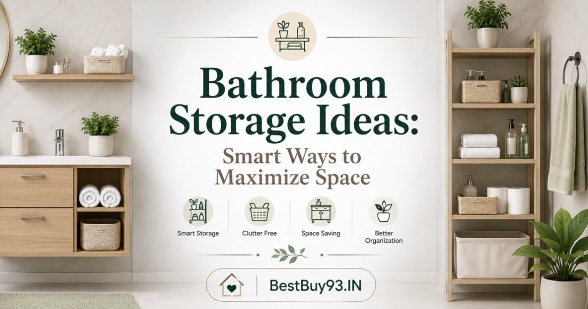 Bathroom Storage Ideas Smart Ways to Maximize Space FI