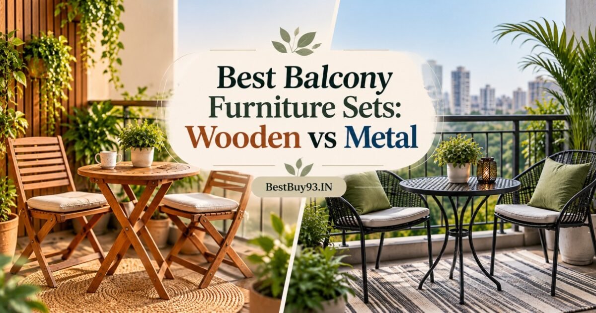 Best Balcony Furniture Sets Wooden vs Metal FI