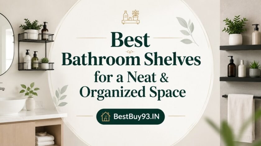 Best Bathroom Shelves for a Neat & Organized Space FI