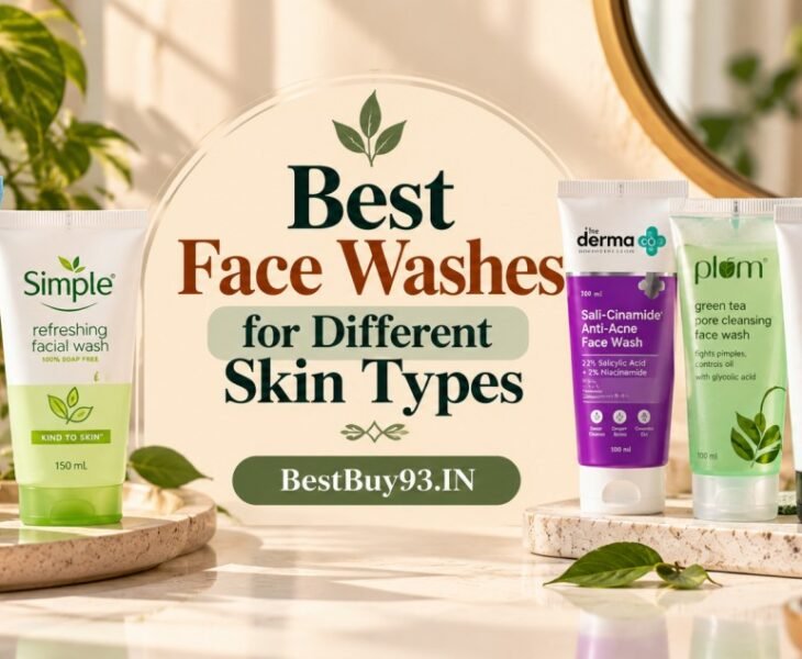 Best Face Washes for Different Skin Types FI