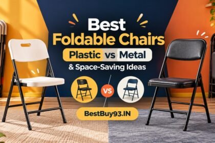 Best Foldable Chairs Plastic vs Metal & Space-Saving Ideas FI