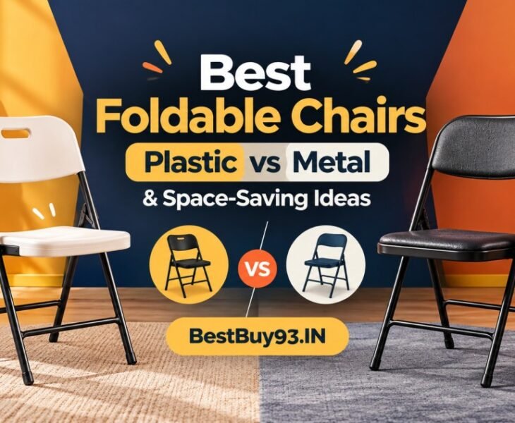 Best Foldable Chairs Plastic vs Metal & Space-Saving Ideas FI