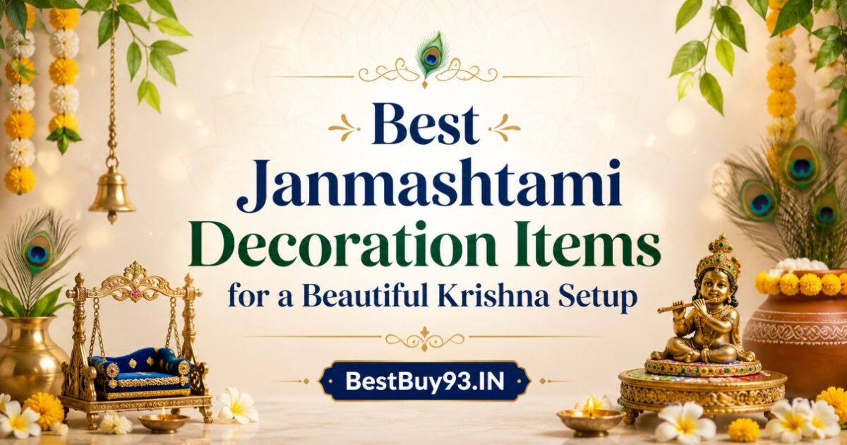 Best Janmashtami Decoration Items for a Beautiful Krishna Setup FI