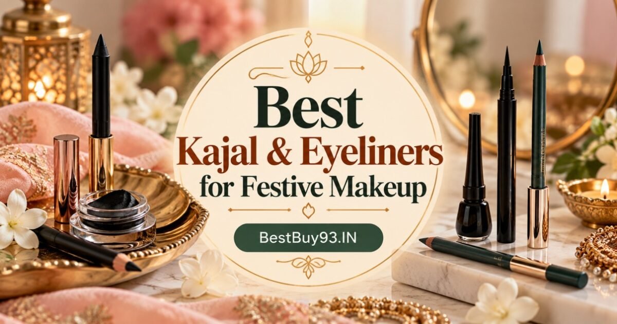 Best Kajal & Eyeliners for Festive Makeup FI