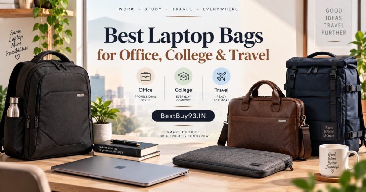 Best Laptop Bags for Office, College & Travel FI