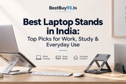 Best Laptop Stands in India Top Picks for Work, Study & Everyday Use FI