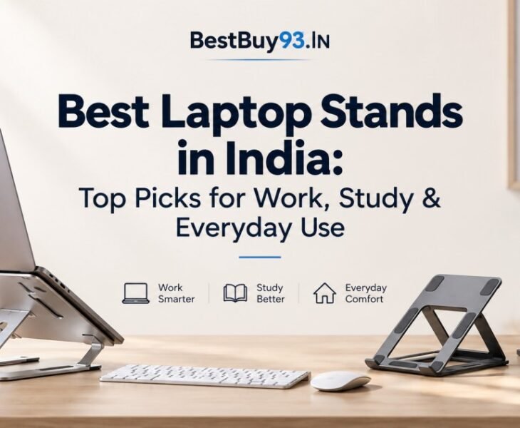 Best Laptop Stands in India Top Picks for Work, Study & Everyday Use FI
