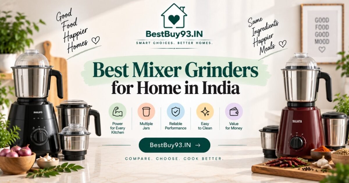 Best Mixer Grinders for Home in India FI
