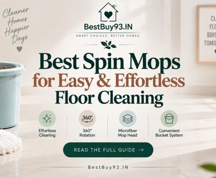 Best Spin Mops for Easy & Effortless Floor Cleaning FI