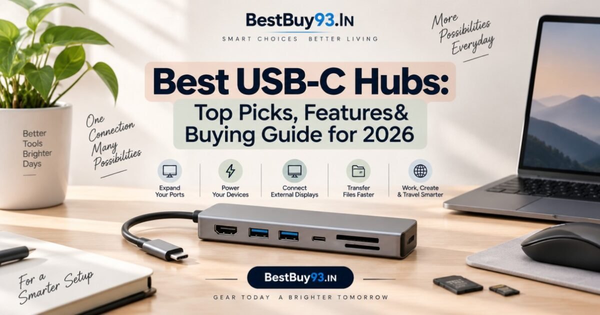 Best USB-C Hubs Top Picks, Features & Buying Guide for 2026 FI