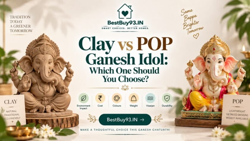 Clay vs POP Ganesh Idol Which One Should You Choose FI