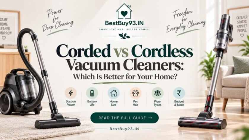 Corded vs Cordless Vacuum Cleaners Which Is Better for Your Home FI