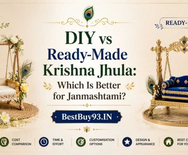 DIY or Ready-Made Krishna Jhula: Which Is Better? 2 DIY vs Ready-Made Krishna Jhula Which Is Better for Janmashtami FI