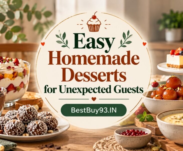 Easy Homemade Desserts for Unexpected Guests FI