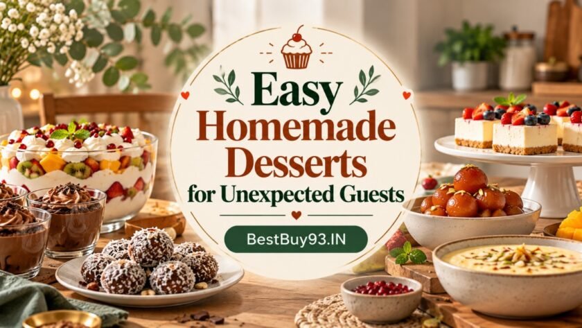 Easy Homemade Desserts for Unexpected Guests FI