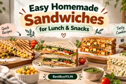 Easy Homemade Sandwiches for Lunch & Snacks FI