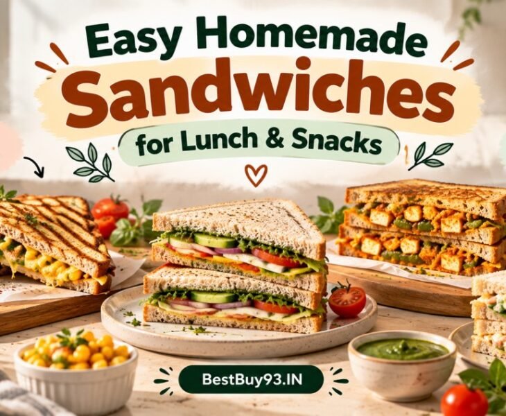 Easy Homemade Sandwiches for Lunch & Snacks FI