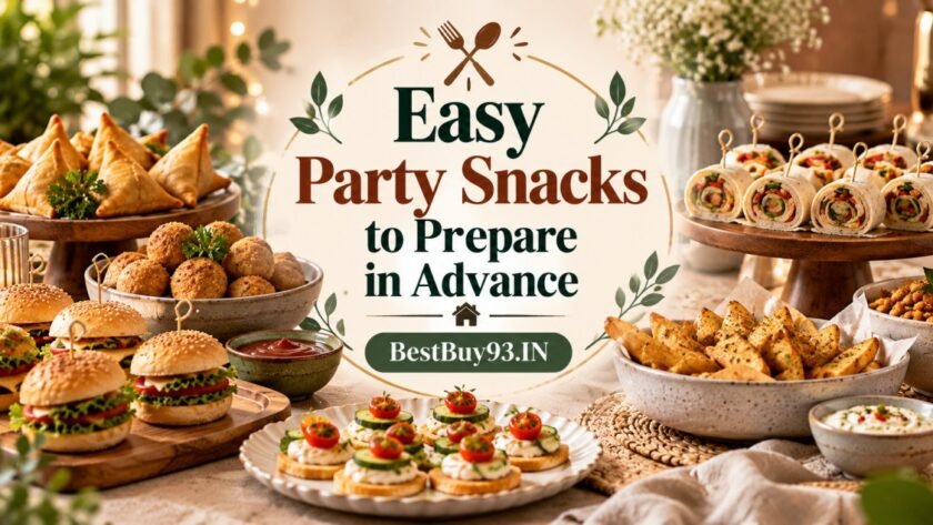 Easy Party Snacks to Prepare in Advance FI