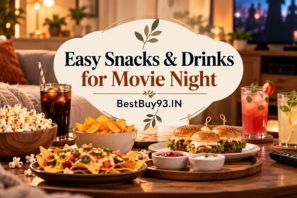 Easy Snacks & Drinks for Movie Night FI