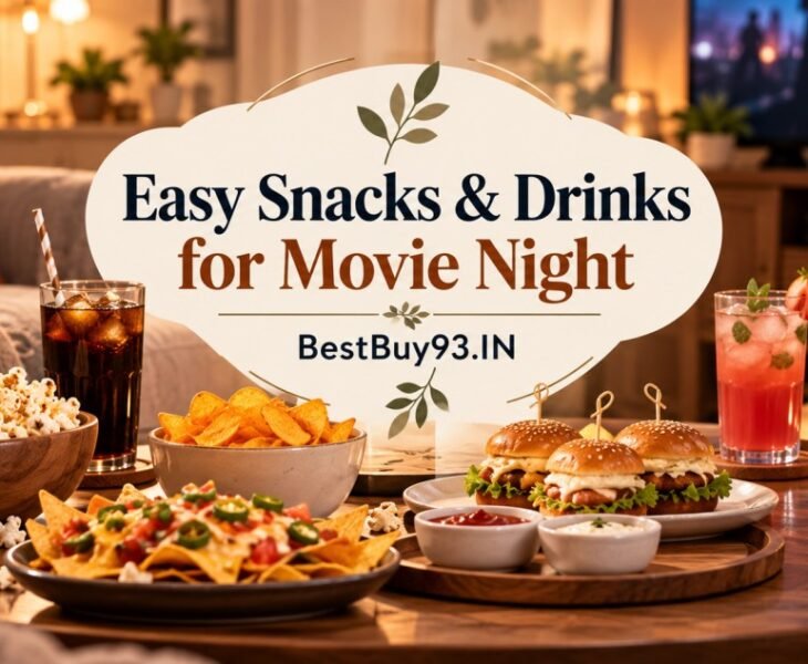 Easy Snacks & Drinks for Movie Night FI