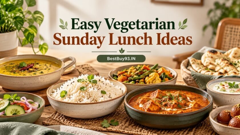 Easy Vegetarian Sunday Lunch Ideas FI