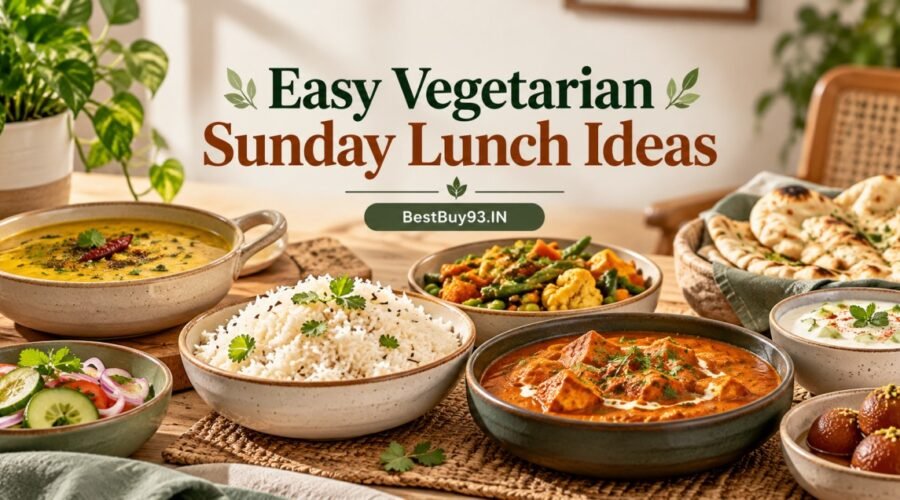 Easy Vegetarian Sunday Lunch Ideas FI