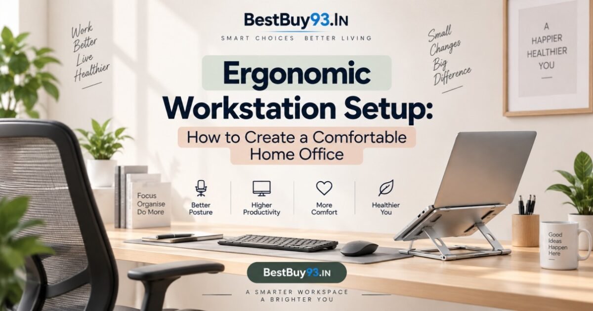 Ergonomic Workstation Setup How to Create a Comfortable Home Office FI