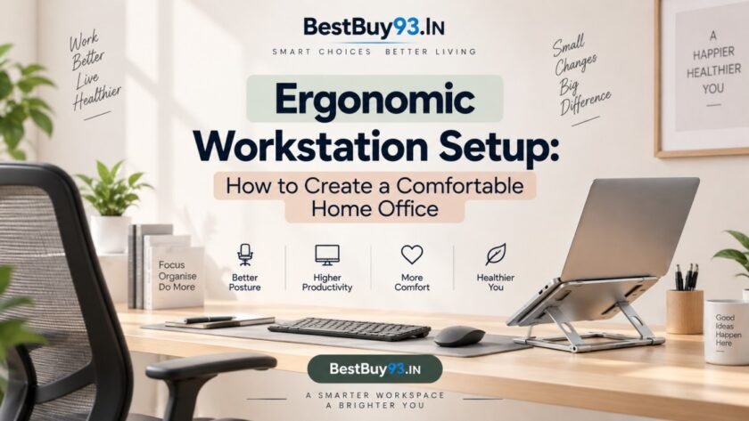 Ergonomic Workstation Setup How to Create a Comfortable Home Office FI